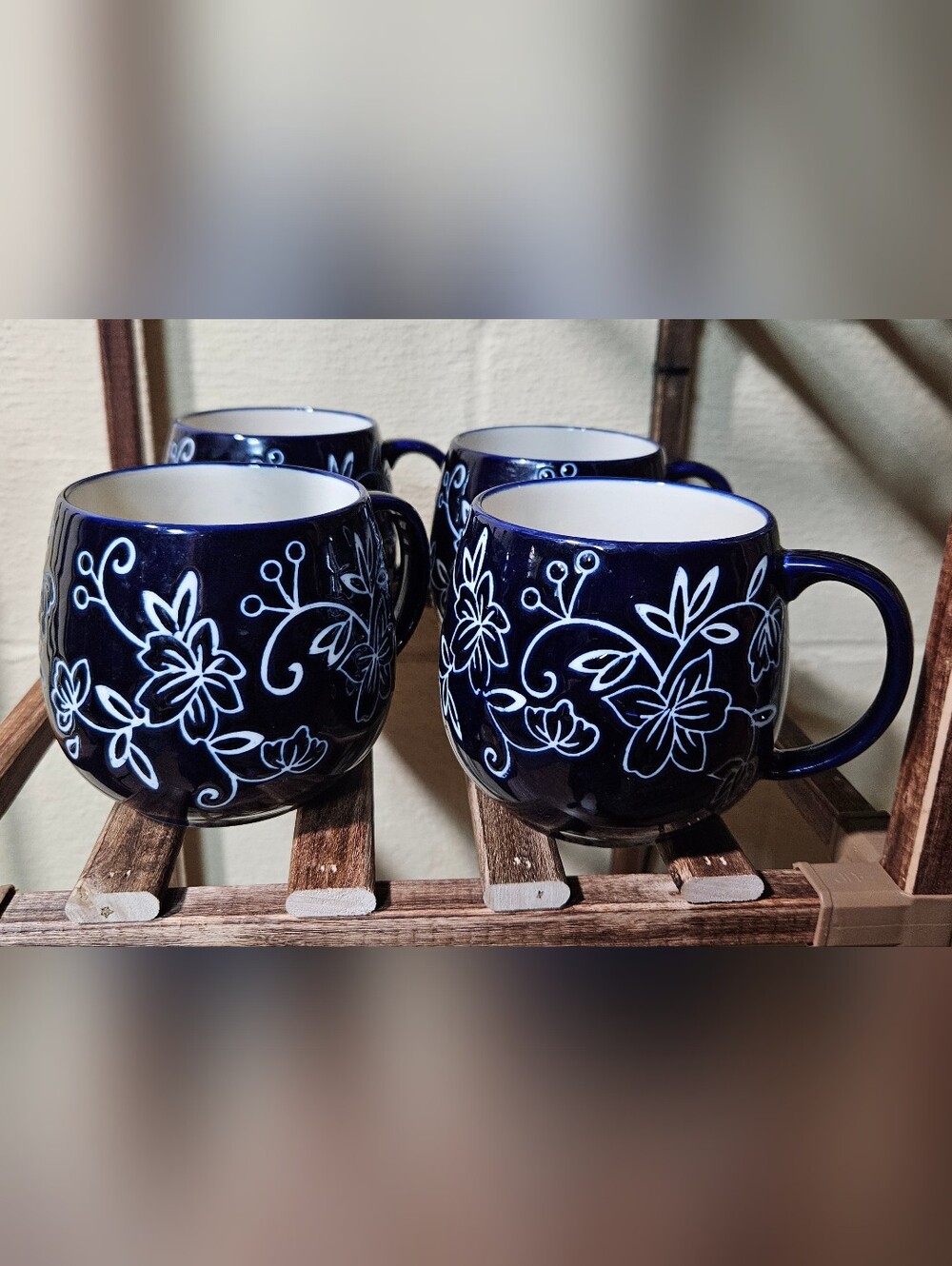 Temptations Floral Lace Mugs